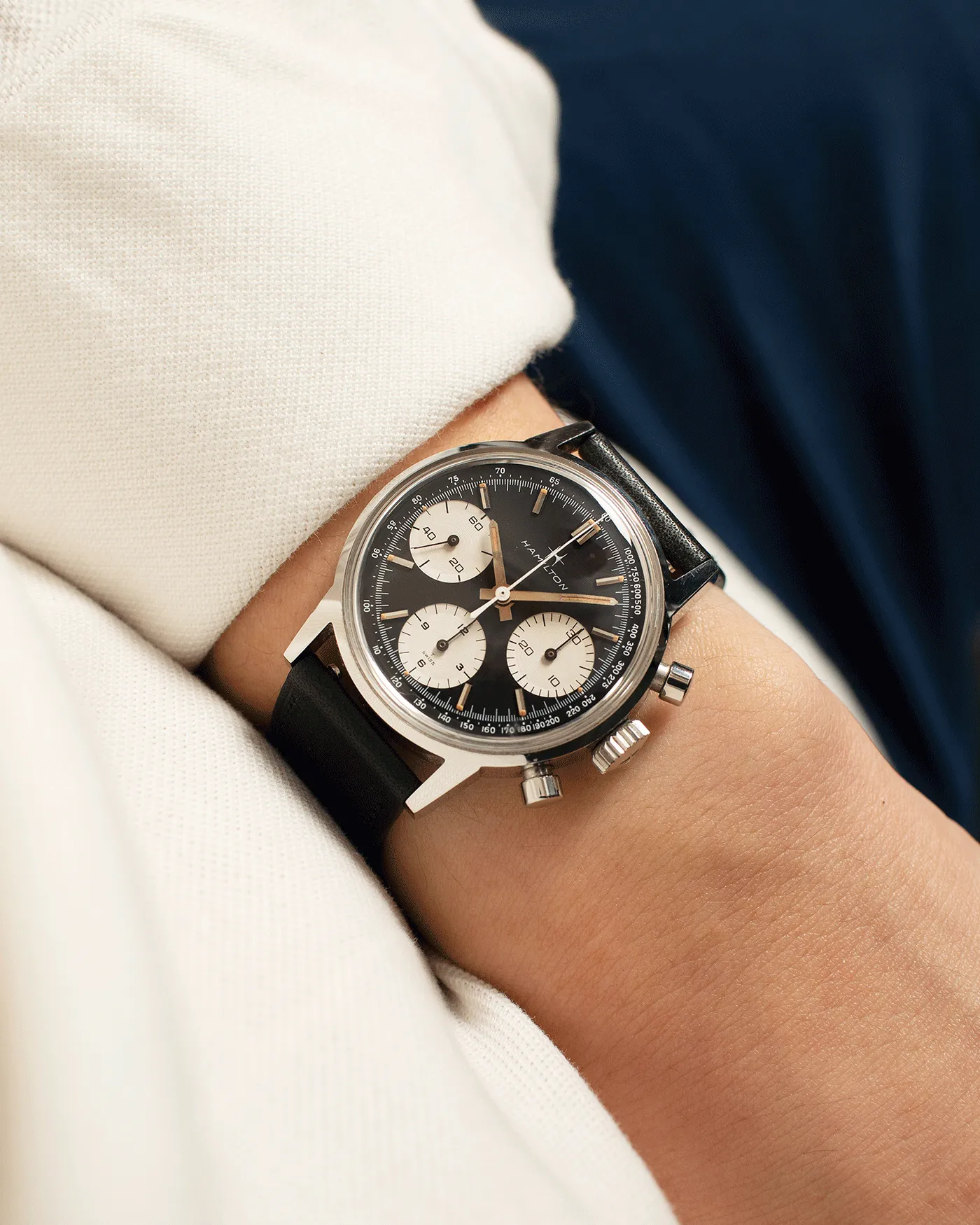 Hamilton Reverse Panda Chronograph