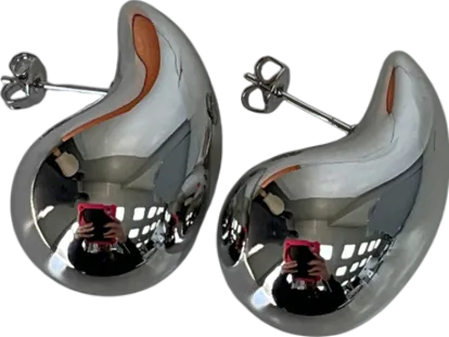 heeya Metallic Hunky Gold Hoop Earrings