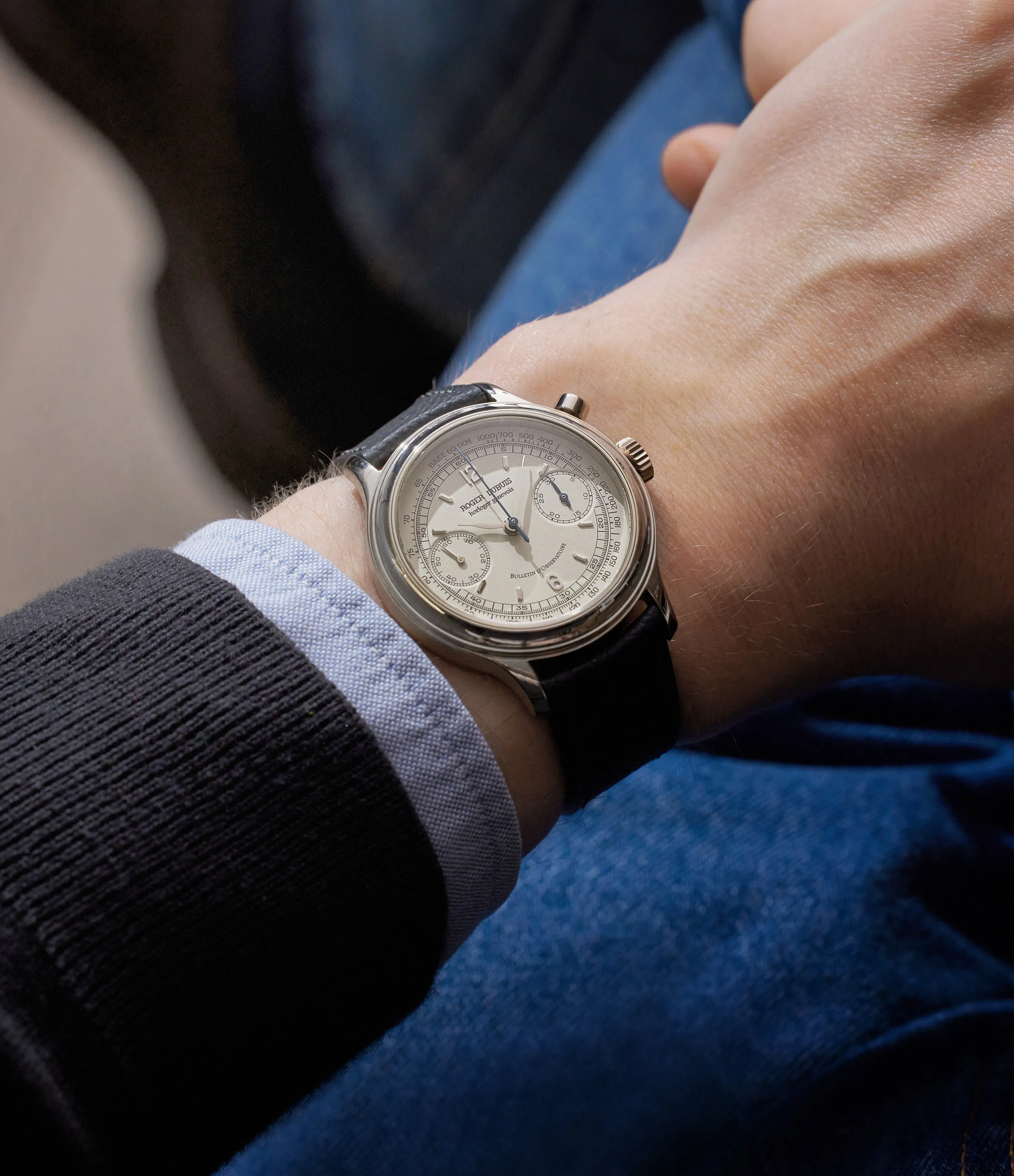 Hommage Chronograph | H40 500 | White Gold