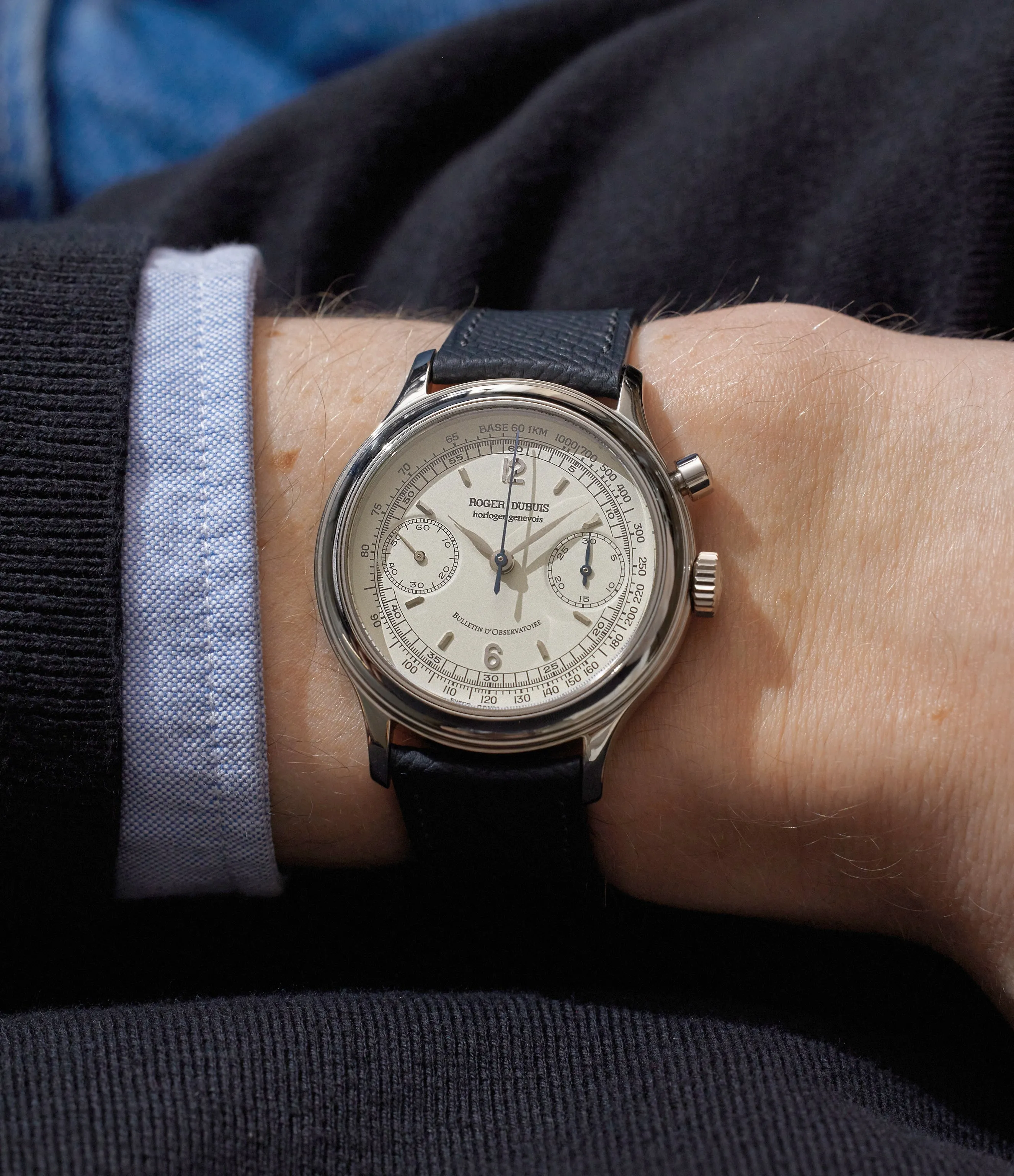 Hommage Chronograph | H40 500 | White Gold