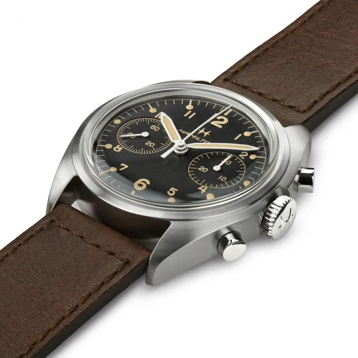 Khaki Aviation Pilot Pioneer Mechanical Chrono  H76409530