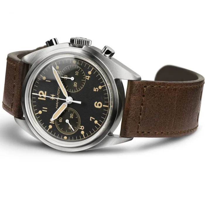 Khaki Aviation Pilot Pioneer Mechanical Chrono  H76409530