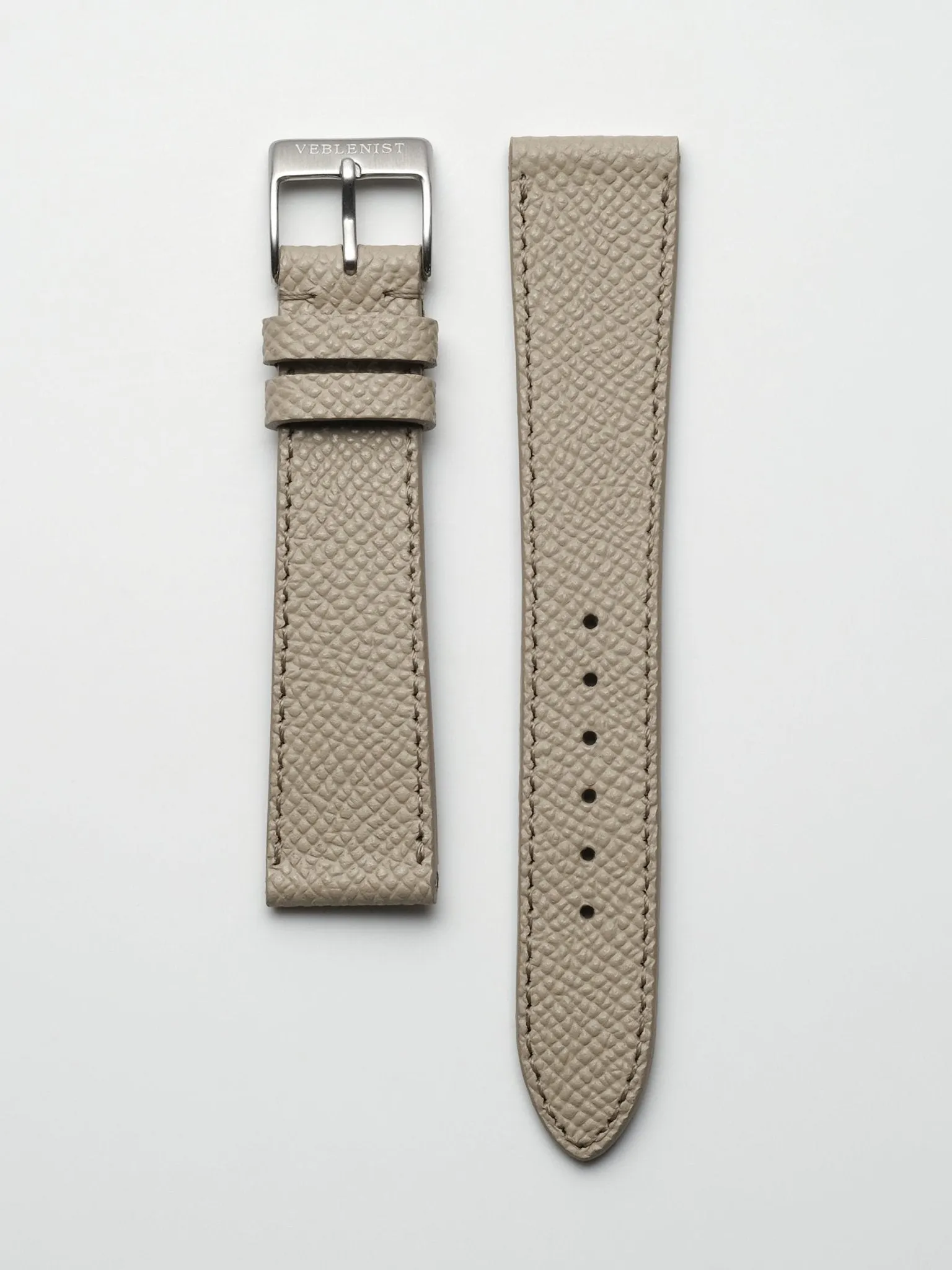 Khaki Textured Calfskin