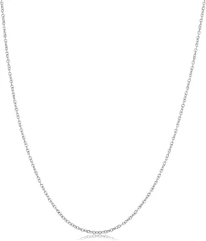 Kooljewelry 950 Platinum 1.4 mm Cable Chain Necklace