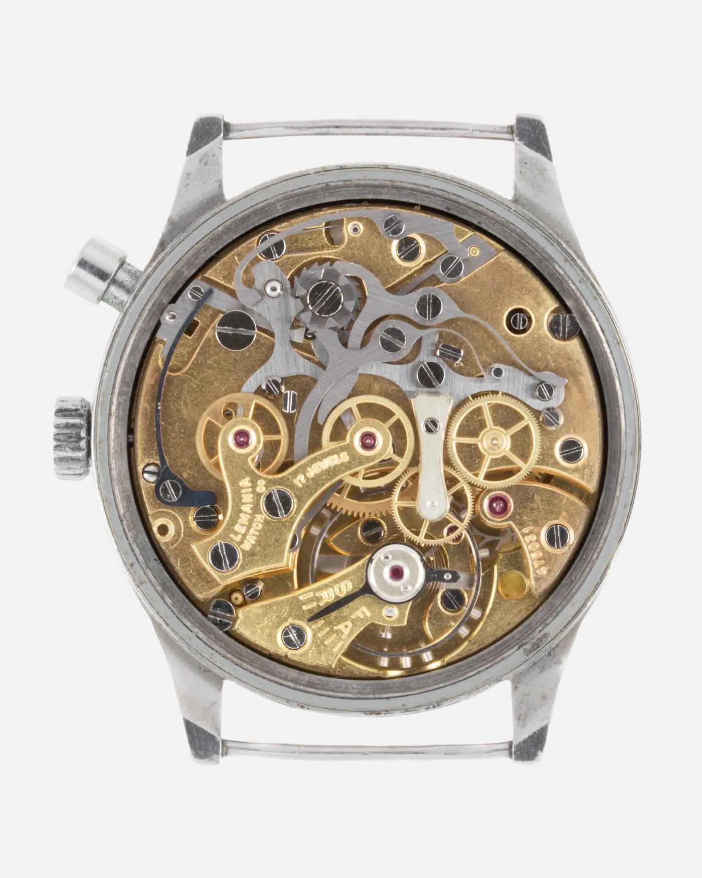 Lemania Series 2 Royal Navy Monopusher Chronograph