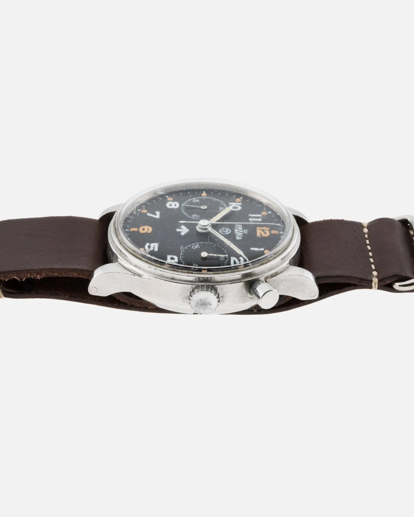 Lemania Series 2 Royal Navy Monopusher Chronograph