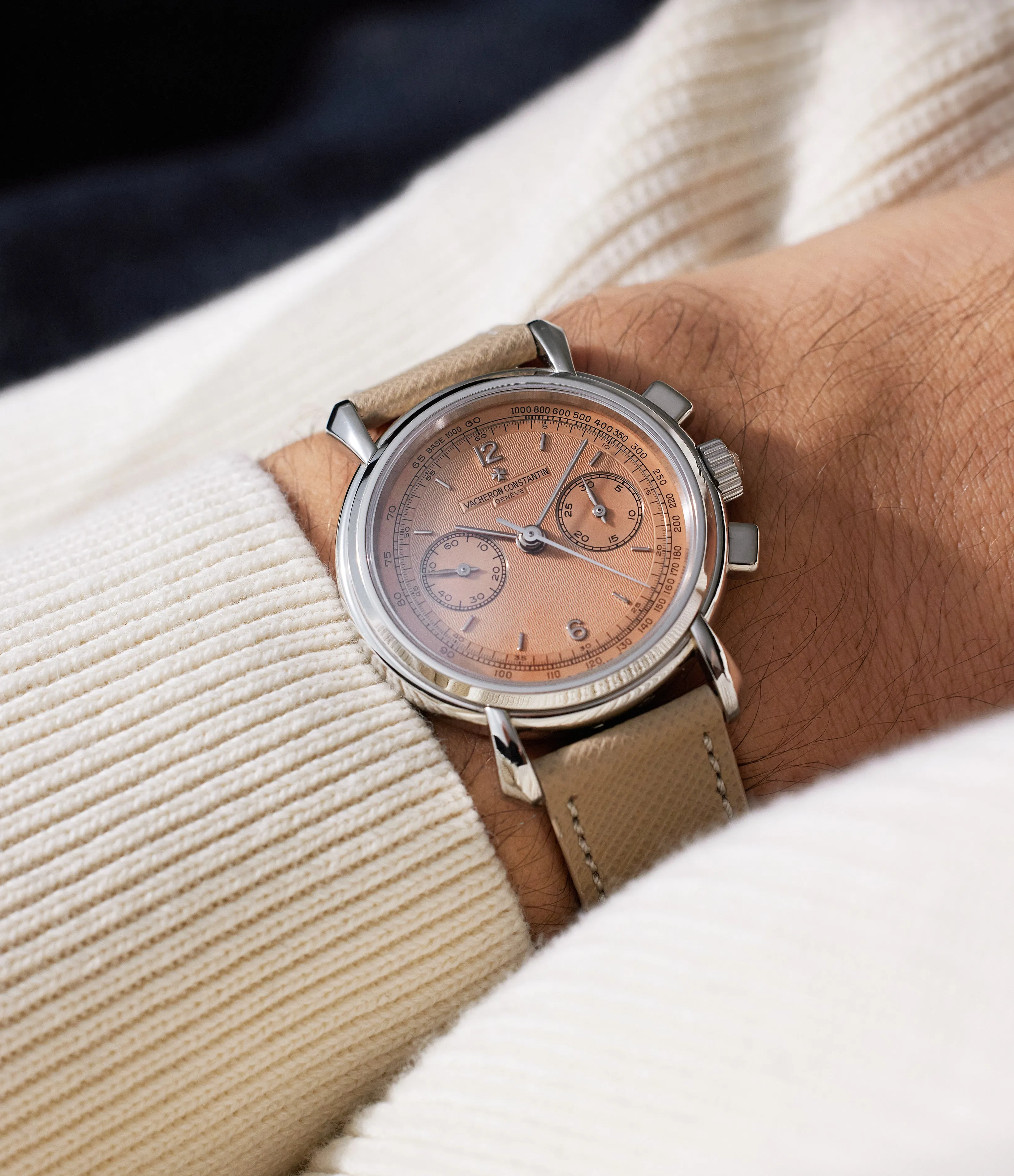 Les Historiques Chronograph | 47101 | Salmon Dial | Platinum