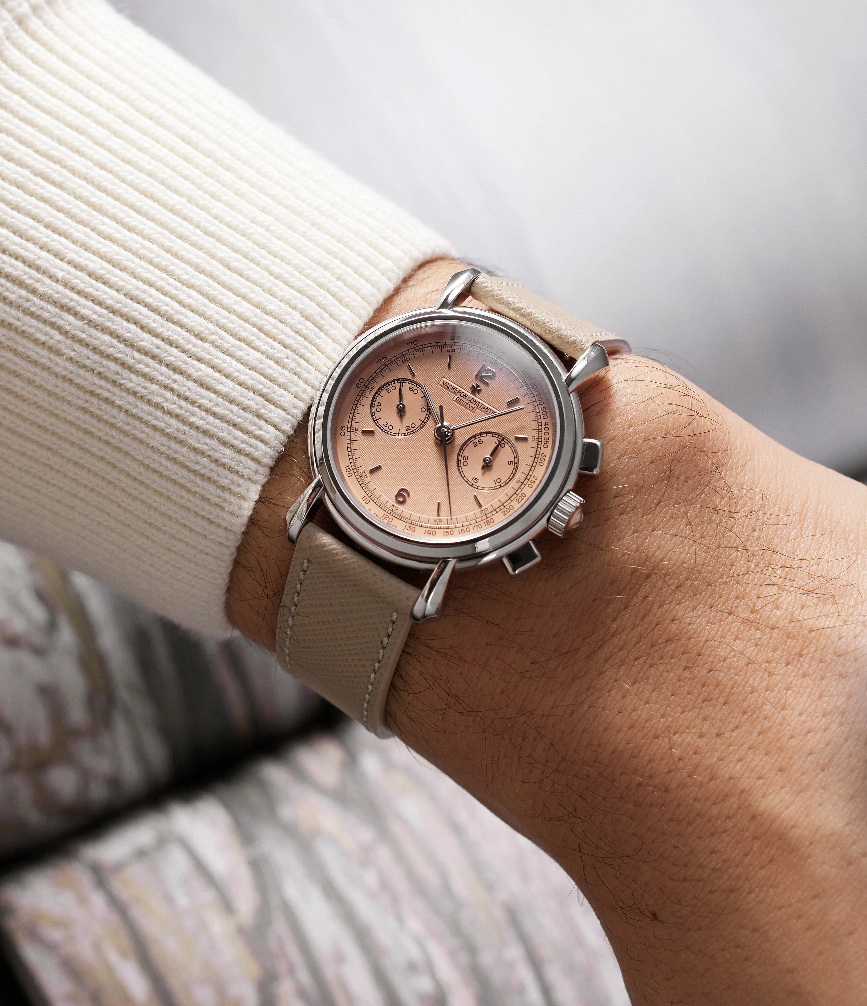 Les Historiques Chronograph | 47101 | Salmon Dial | Platinum