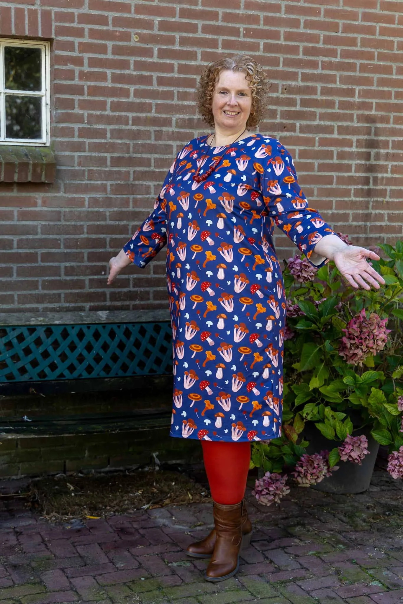 Lieke jurk- in het bos