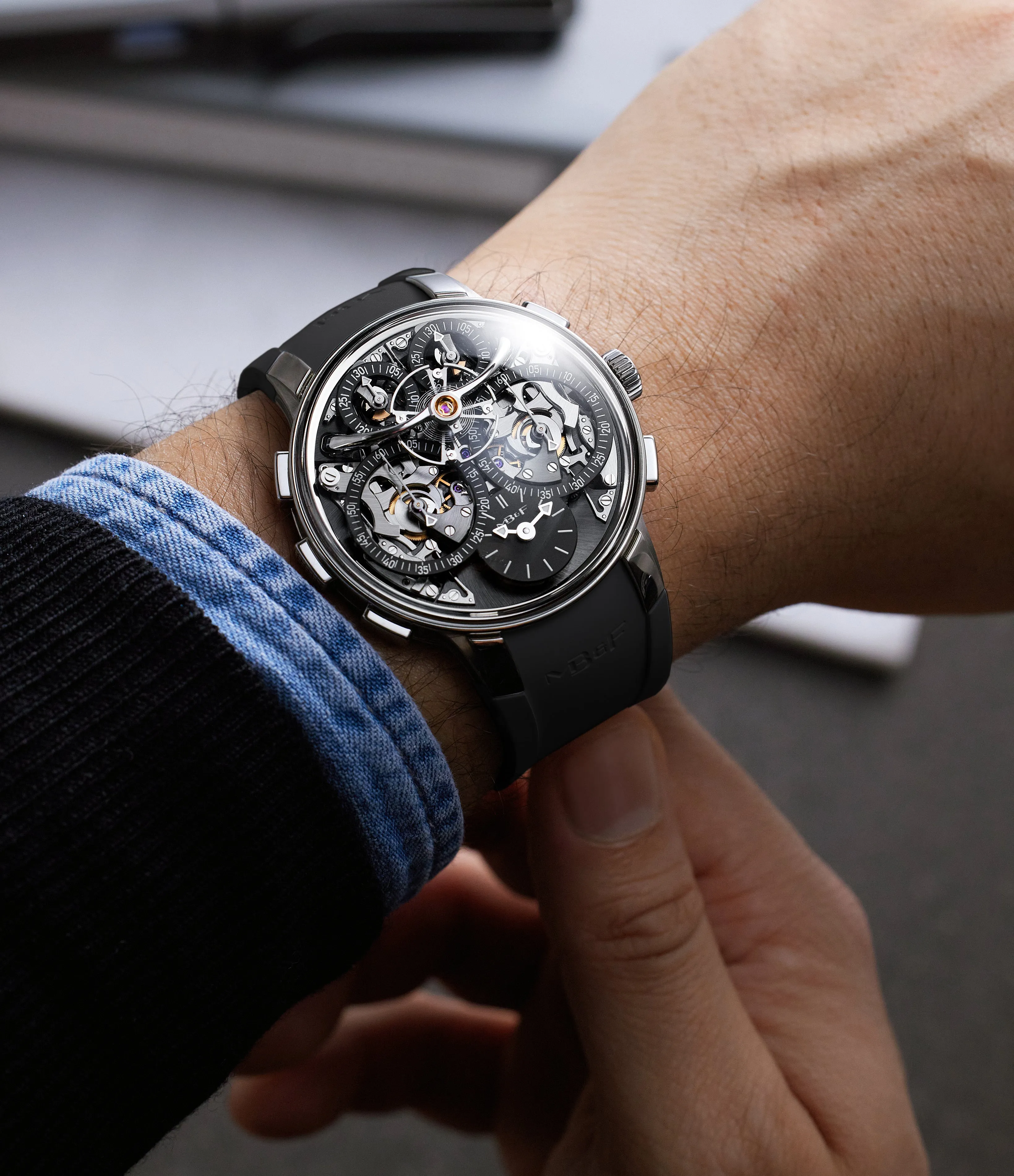 LM Sequential EVO | Black Dial | Zirconium