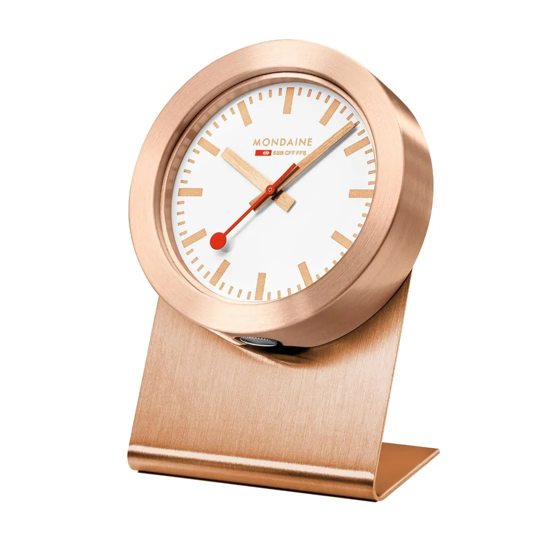 Magnet clock, 50mm, copper table clock