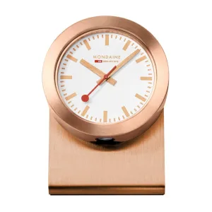 Magnet clock, 50mm, copper table clock