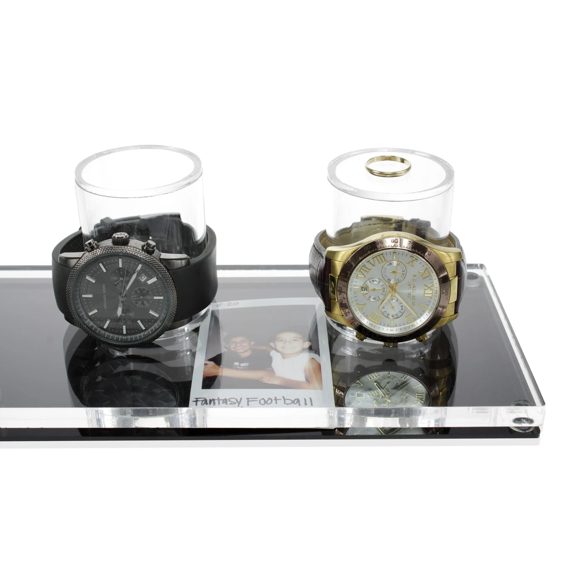 Men's and Woman's Accessory Organizer Watches, Rings, Sunglasses and Phones