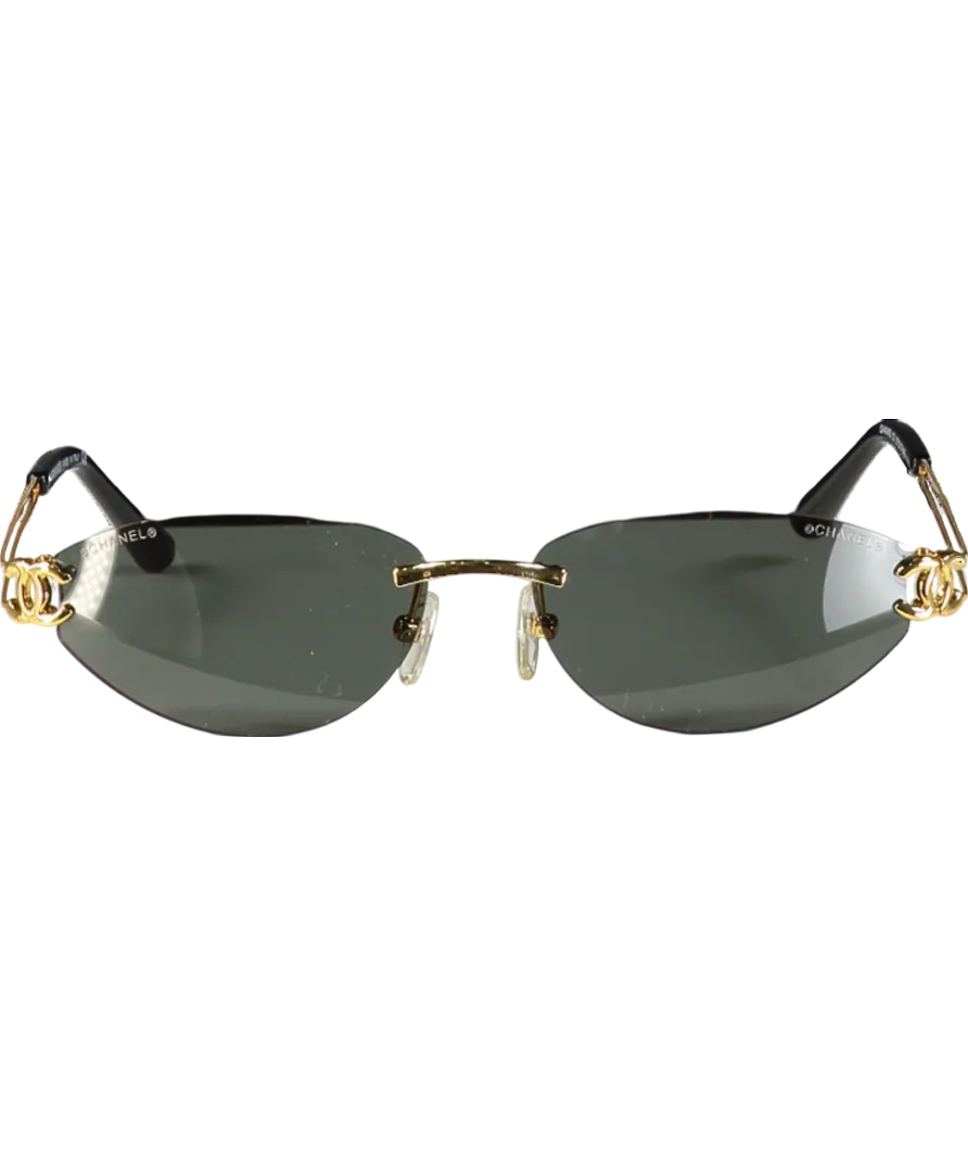 Metallic Wide Huggie Hoop Earrings One Size