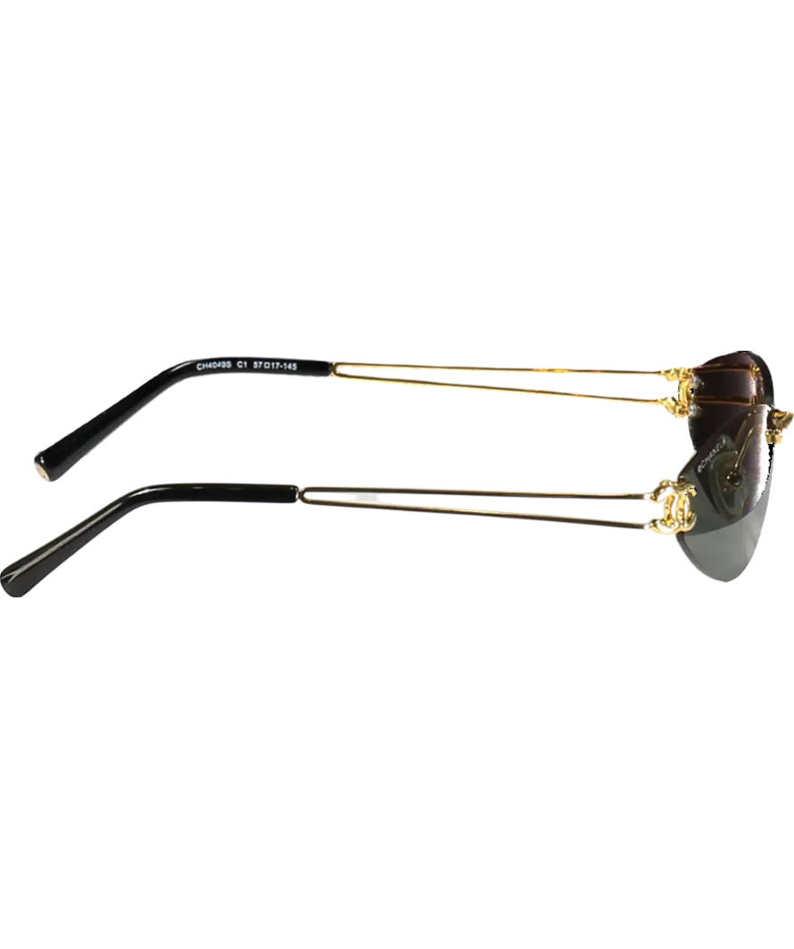 Metallic Wide Huggie Hoop Earrings One Size