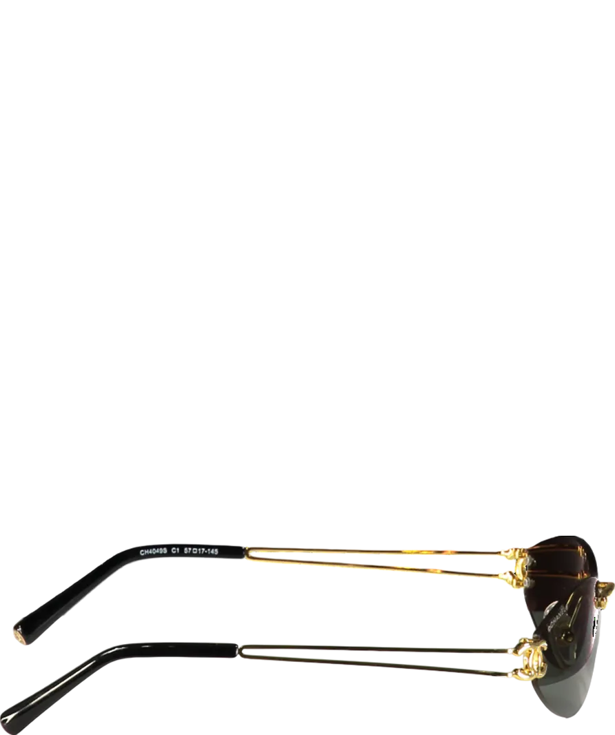 Metallic Wide Huggie Hoop Earrings One Size