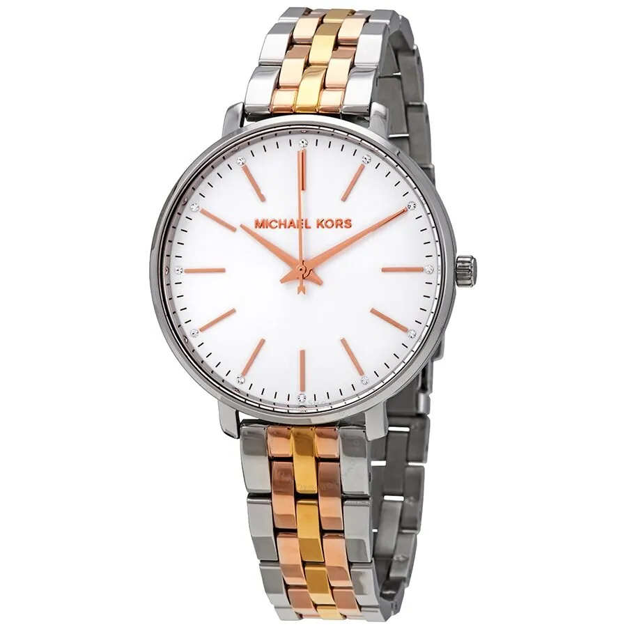 Michael Kors Pyper Tri-Tone Unisex Watch MK3901