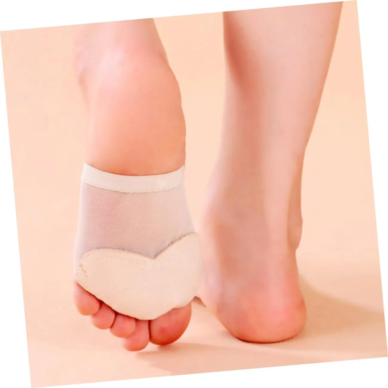 Milisten 1 Pair Lyrical Shoes Foot Thong Dance Forefoot Cushion Ballet Dance Toe Pad Ballet Foot Dance Toe Thong