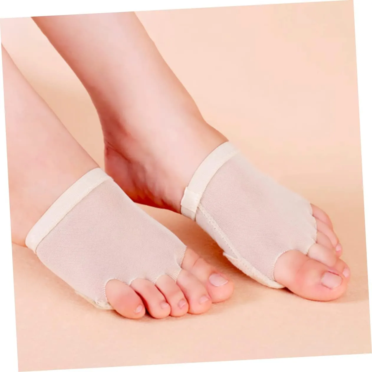 Milisten 1 Pair Lyrical Shoes Foot Thong Dance Forefoot Cushion Ballet Dance Toe Pad Ballet Foot Dance Toe Thong