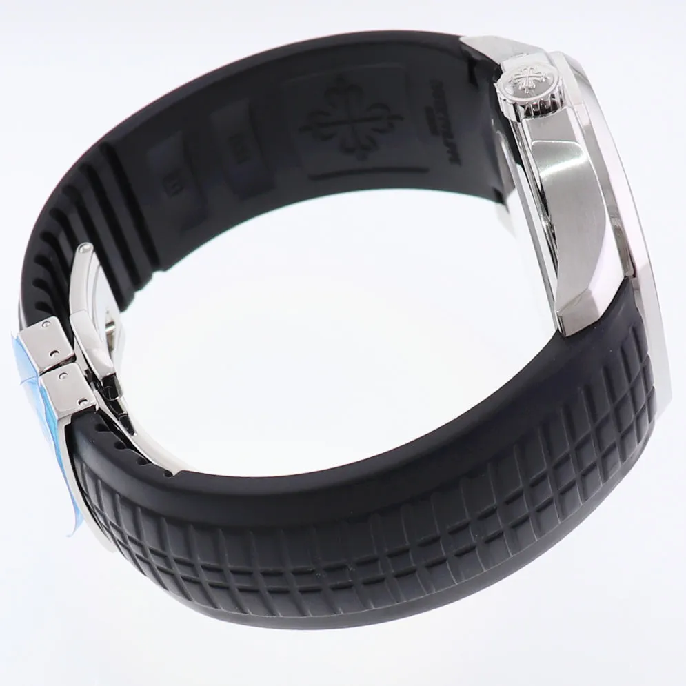 MINT 2020 5164a Patek Philippe Aquanaut Steel Rubber Black Travel Time Watch Box