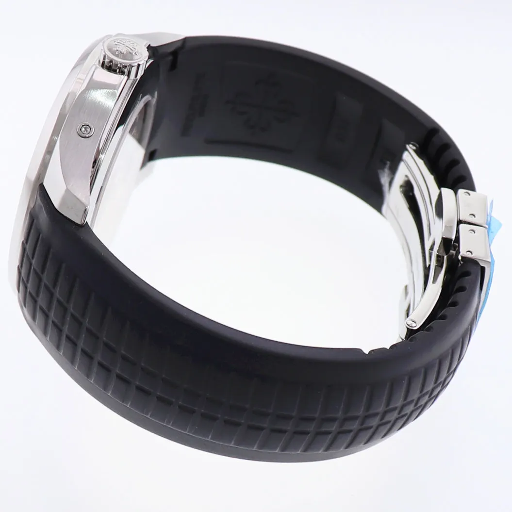 MINT 2020 5164a Patek Philippe Aquanaut Steel Rubber Black Travel Time Watch Box