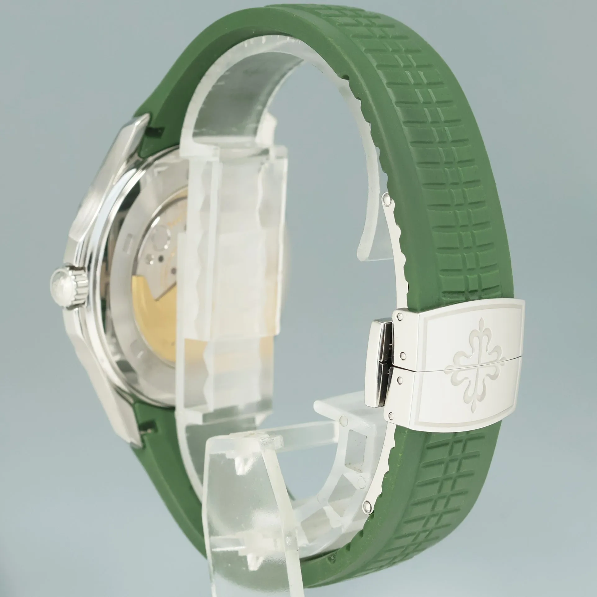 MINT 5167a Patek Philippe Aquanaut Steel Rubber Black Green Tropical Watch Box