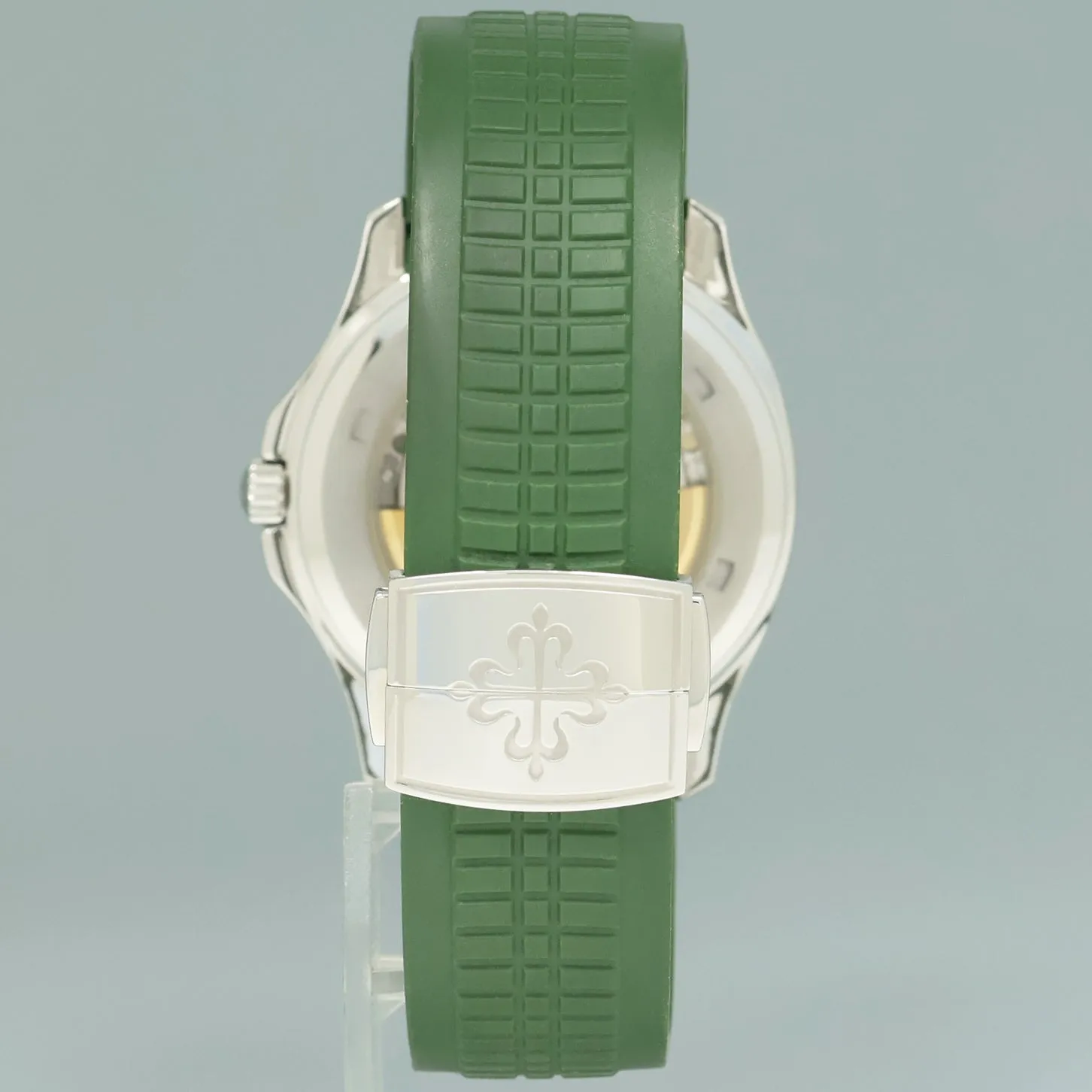 MINT 5167a Patek Philippe Aquanaut Steel Rubber Black Green Tropical Watch Box