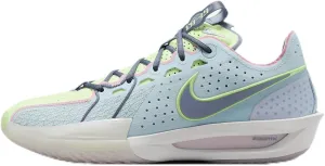 Nike G.T. Cut 3 Basketball Shoes (DV2913-401, Glacier Blue/Bright Mandarin/Ashen Slate) Size 12