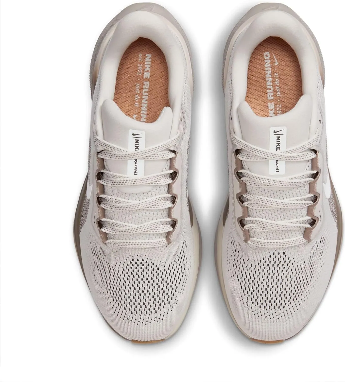 Nike Pegasus 41 Women's Road Running Shoes (FD2723-008, Phantom/Mink Brown/Copper Moon/White)