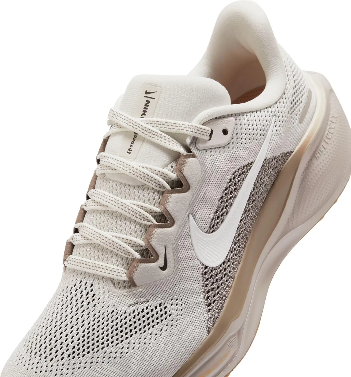Nike Pegasus 41 Women's Road Running Shoes (FD2723-008, Phantom/Mink Brown/Copper Moon/White)