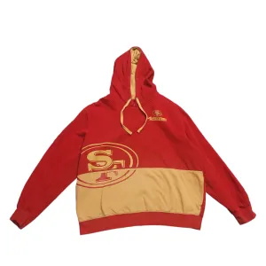 Niners Hoodie Red & Gold by Majestic
