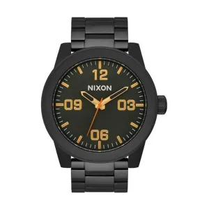 Nixon Corporal Stainless Steel - All Black/Surplus
