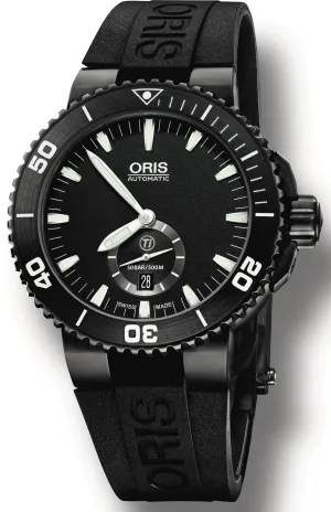 ORS Watch Aquis Date Small Second DLC Rubber