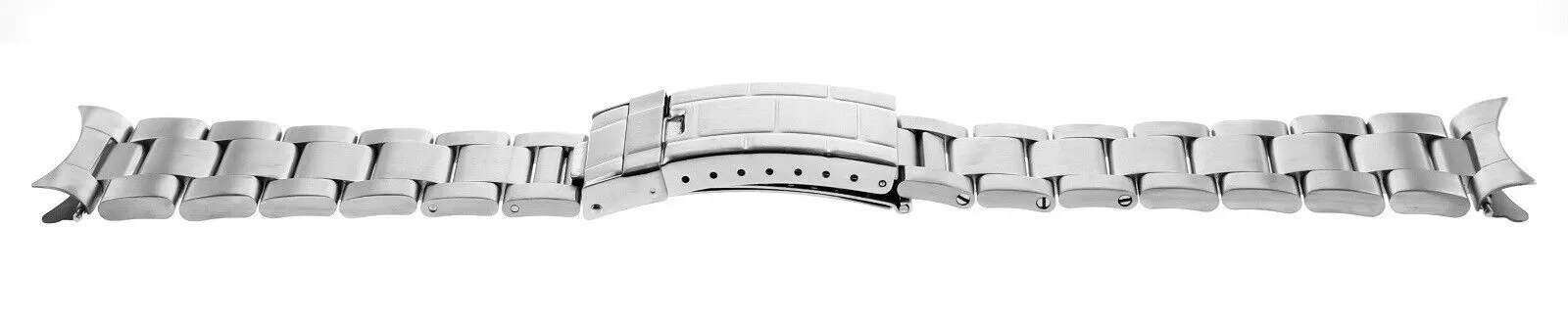 OYSTER WATCH BAND BRACELET FOR 34MM ROLEX DATE SUBMARINER 19MM FLIP LOCK MATTE