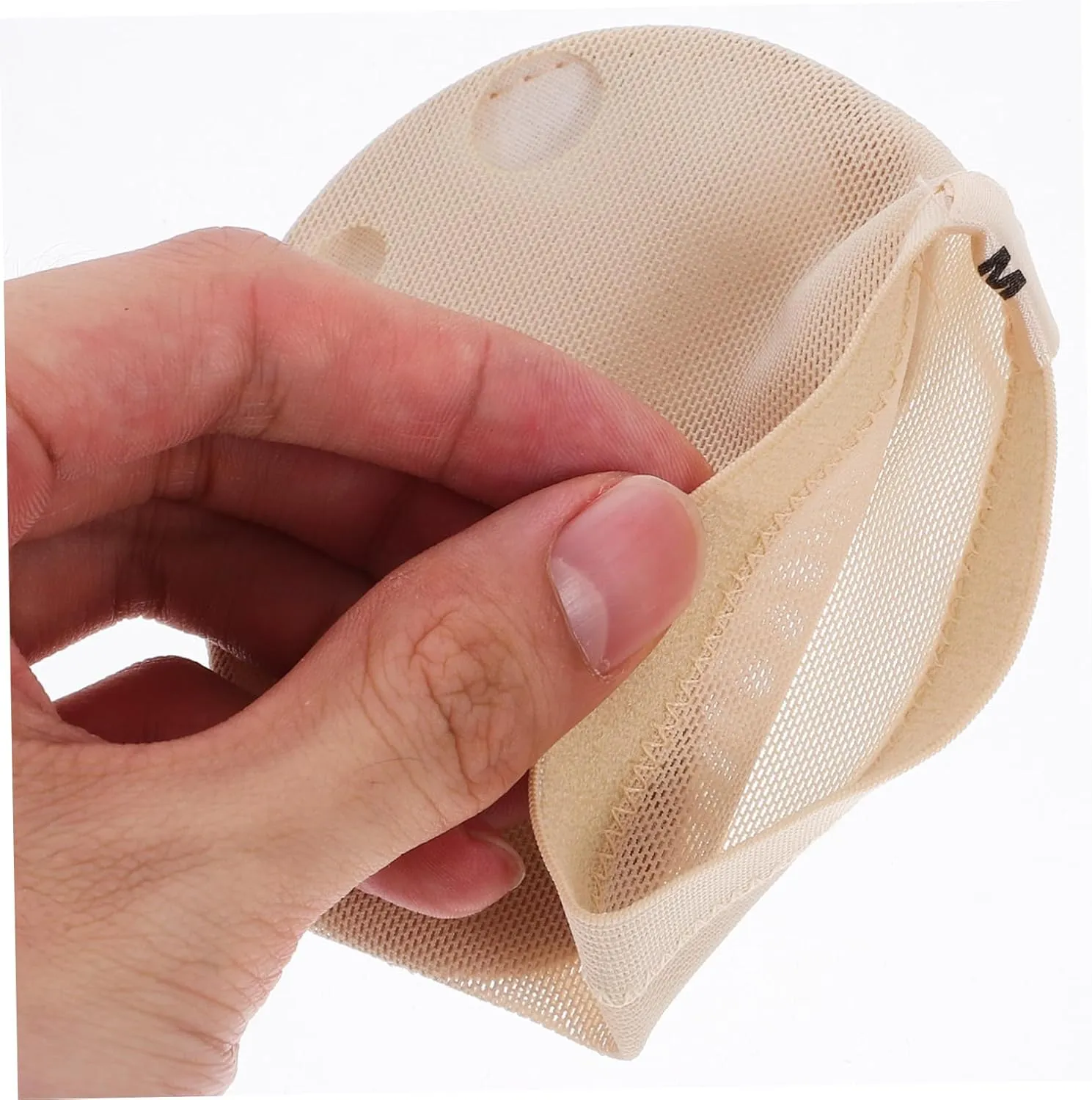 POPETPOP 2 Pairs Dance Paws Sole Forefoot Pads Socks Thong Toe Paws Bunion Pads Socks Forefoot Toe Pads Belly
