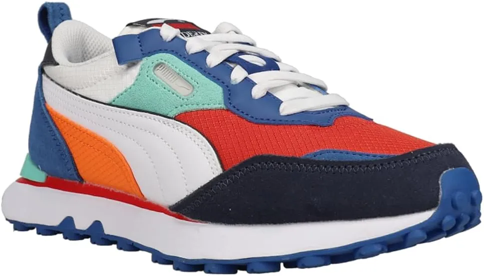 Puma boys Rider Future Vintage Lace Up Sneakers (Big Kid)