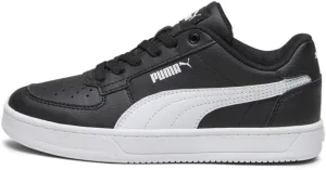 PUMA Caven Sneaker, Black White, 6.5 US Unisex Big Kid
