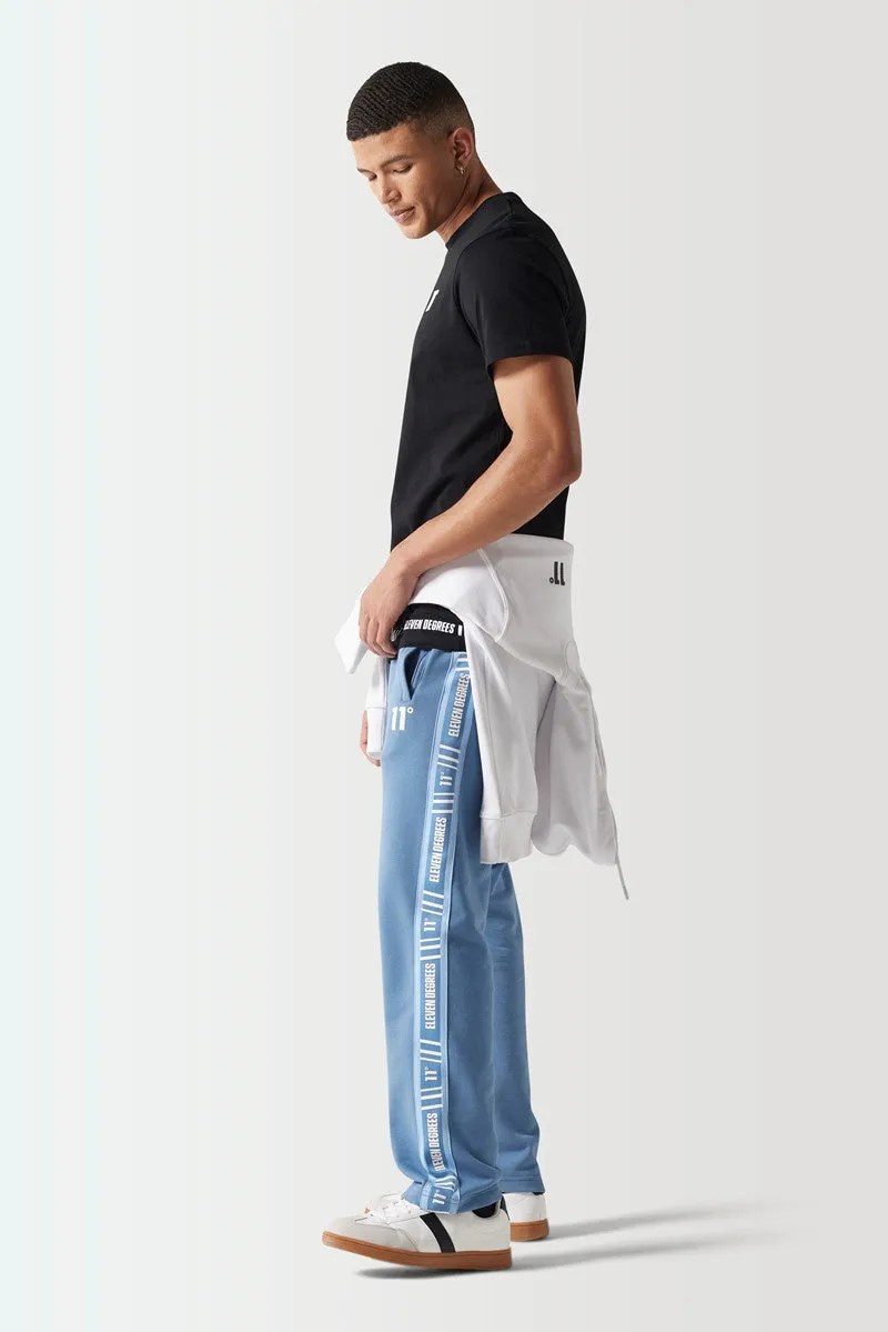 Retro Taped Hem Detail T-Shirt - Black