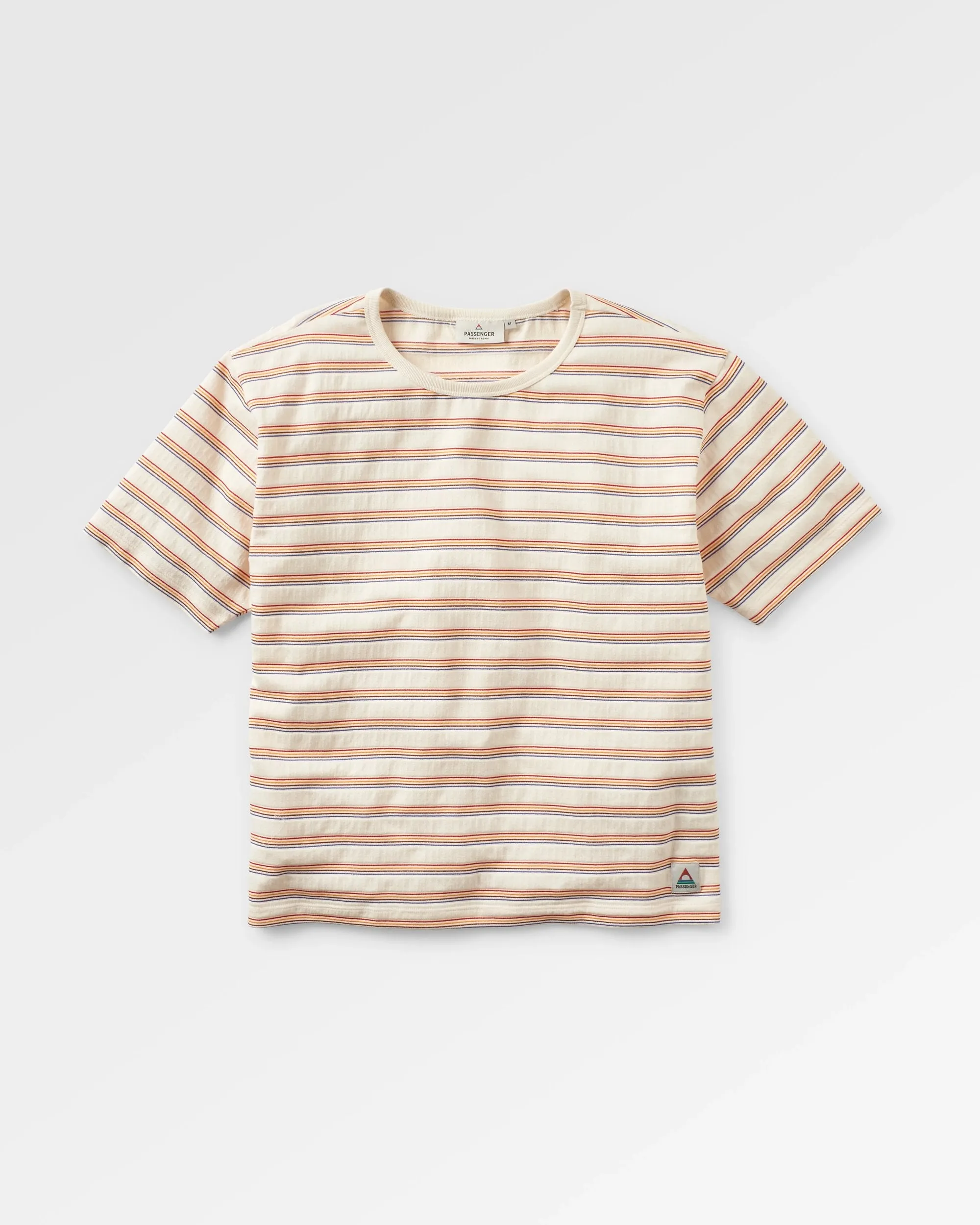 Retro Vibes Organic Cotton T-Shirt - Retro Stripe