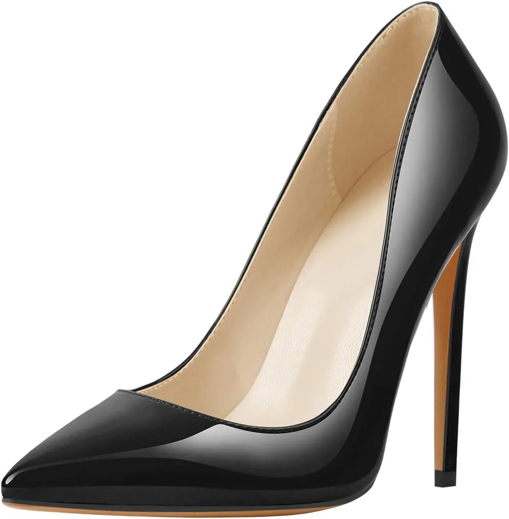 Richealnana Women's Classic Pumps Pointed Toe Sexy 4.7 Inches High Heels