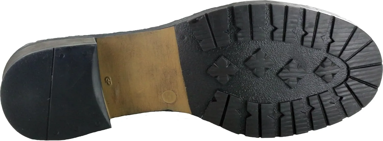 Safety Shoe, Steel Toe, Slip On, 8-1/2D, PR