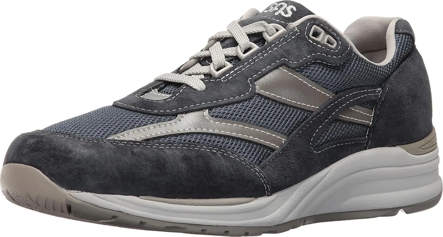 SAS Journey Mesh Comfort Walking Sneaker Blue 7.5 W - Wide (E)