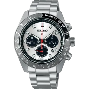 Seiko Prospex Solar Chronograph Silver Dial Watch SSC911P