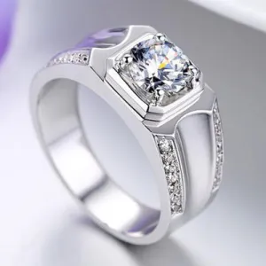 Silver Plated Platinum Ring