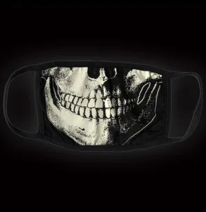 Skull death white face mask