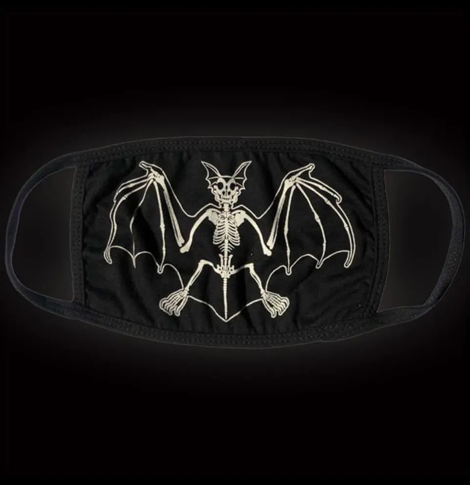 Skull death white face mask
