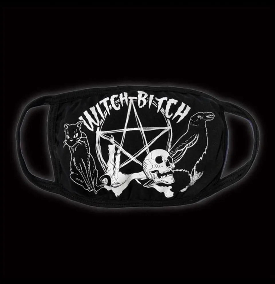 Skull death white face mask