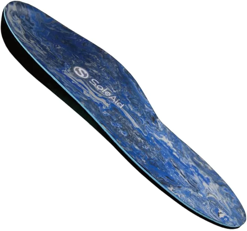 SoleAid XTII Insoles - 3-Layer Performance Insole, Semi-Rigid Arch Support - Light Weight, Shock Absorbing, Anti-Fatigue, Functional Foot Supports for Plantar Fasciitis (Men's 6-6.5 / Women's 8-8.5)