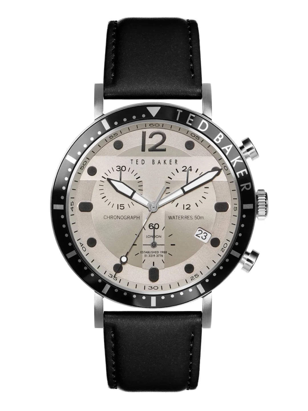 Ted Baker Analog Beige Dial Men Watch - BKPMRS205