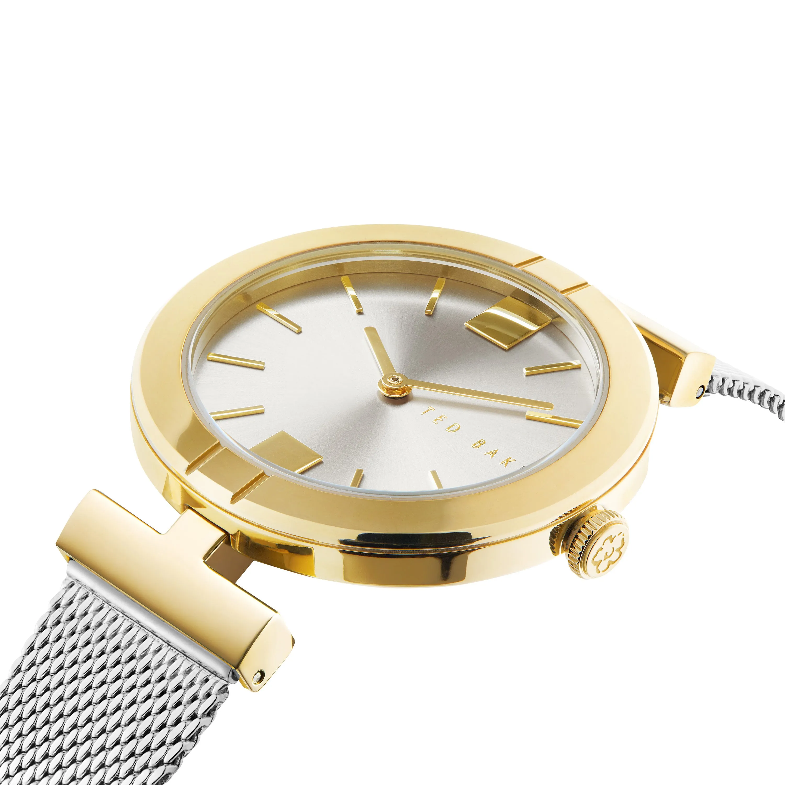Ted Baker Silver-Tone Dial Women Watch - BKPDAF208